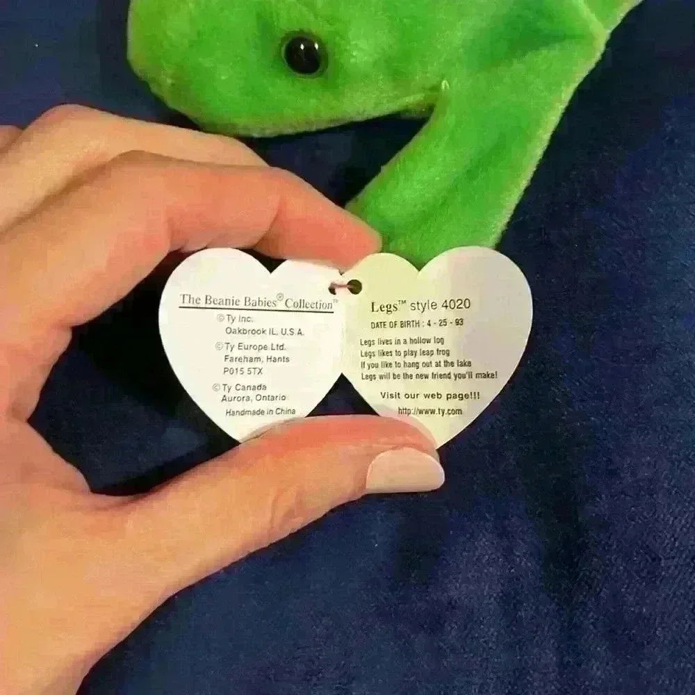 Ty Beanie Baby Legs. Error extra tag